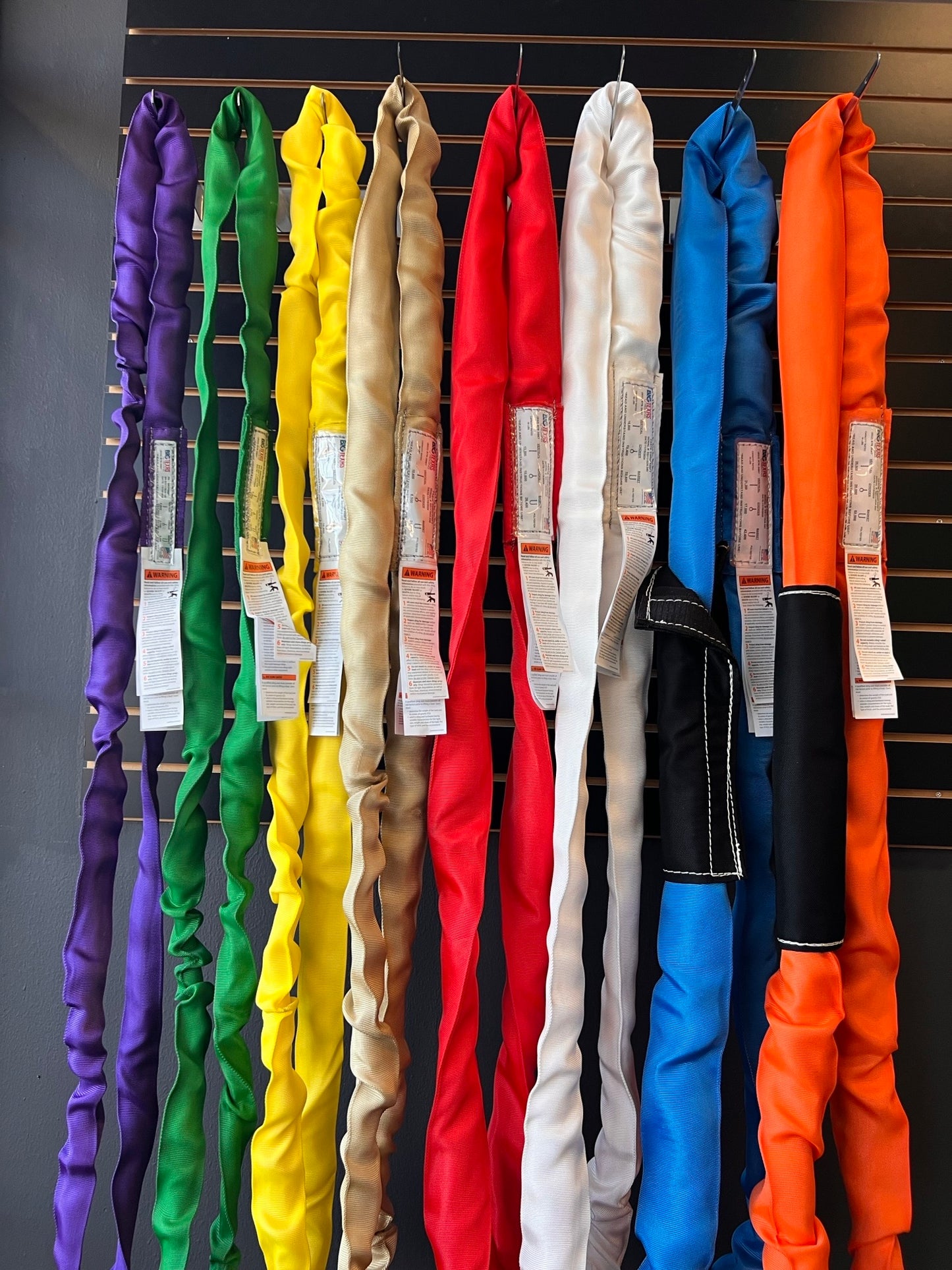 Endless Polyester Round Lifting Sling | BTR-ERS1 | Purple - 2,600 lbs WLL - 3FT