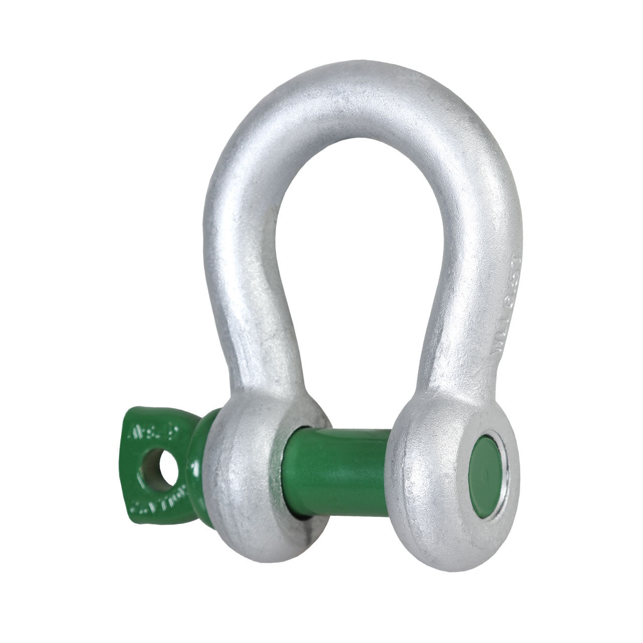 Van Beest Green Pin 2-1/2" G-4161 Screw Pin Anchor Shackle - 55 Ton WLL