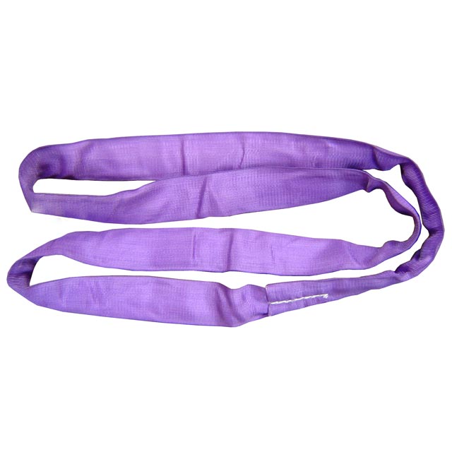 Endless Polyester Round Lifting Sling | BTR-ERS1 | Purple - 2,600 lbs WLL | 20FT