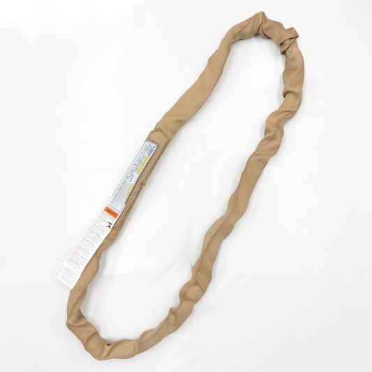 Endless Polyester Round Lifting Sling | BTR-ERS4 | Tan - 10,600 lbs WLL | 10FT